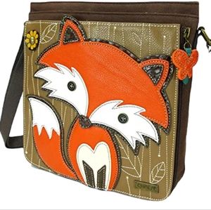 🦊 Chala Fox Crossbody Messenger Bag - NWOT